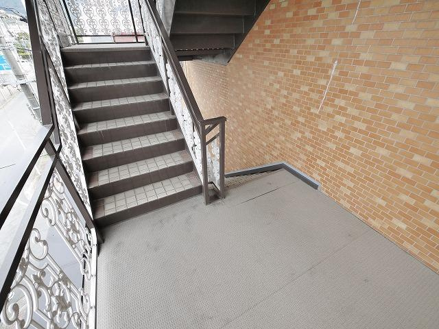 奈良アサカハイツのその他共用部分|キレイな共有スペース。