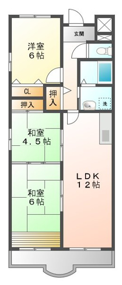 【間取り】 | ラフィーネ甲子園