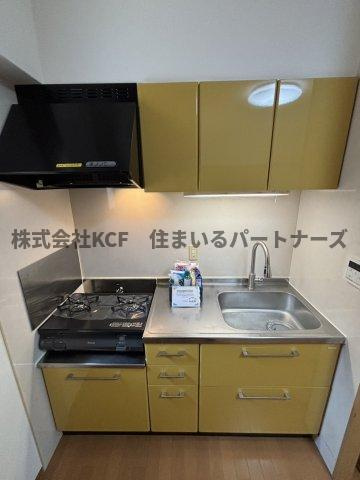 イーズガーデン中央のキッチン|コンパクトなキッチンで掃除もラクラク
