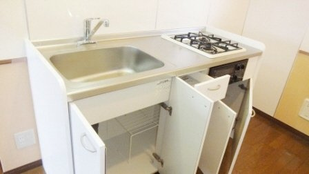 ルーラル七番館のキッチン|使い勝手の良いキッチンです