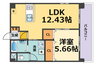 【間取り】 | パラディオンⅢ