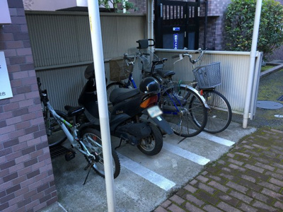 【その他共用部分】 | クレッセント宮崎台 | バイク置場