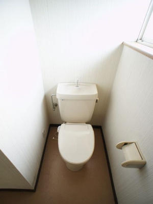 【トイレ】 | グリーンハイツヒロミ | ウォシュレットに変更予定です。