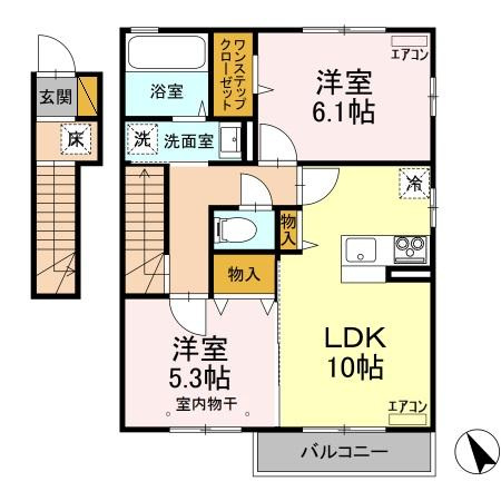 スローライフさしまの間取り