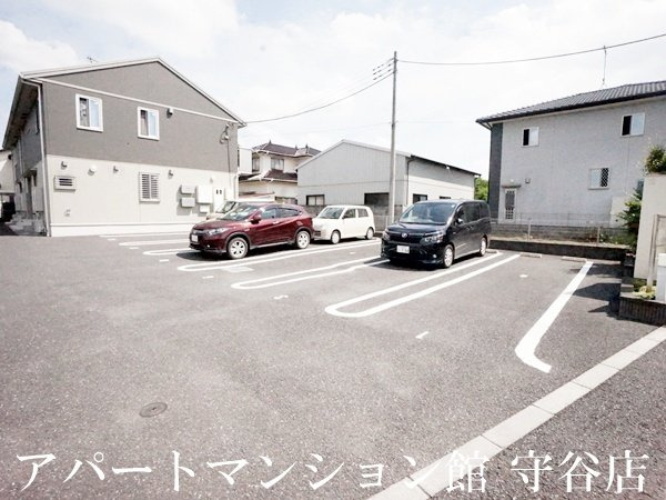 スローライフさしまの駐車場