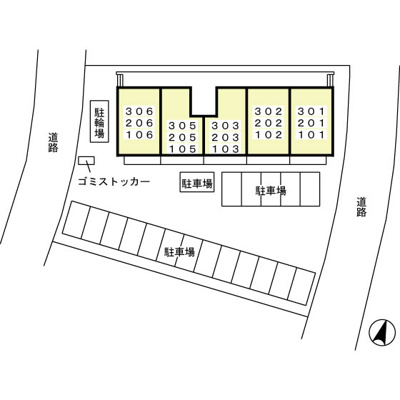 【その他】 | プロスパーA | 配置図