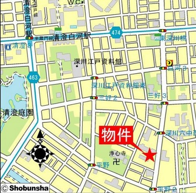 【地図】 | イーストコート平野 | イーストコート平野