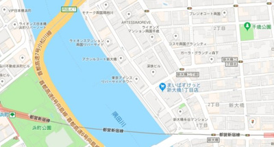 【地図】 | 東京アインスリバーサイドタワー  | 東京アインスリバーサイドタワー