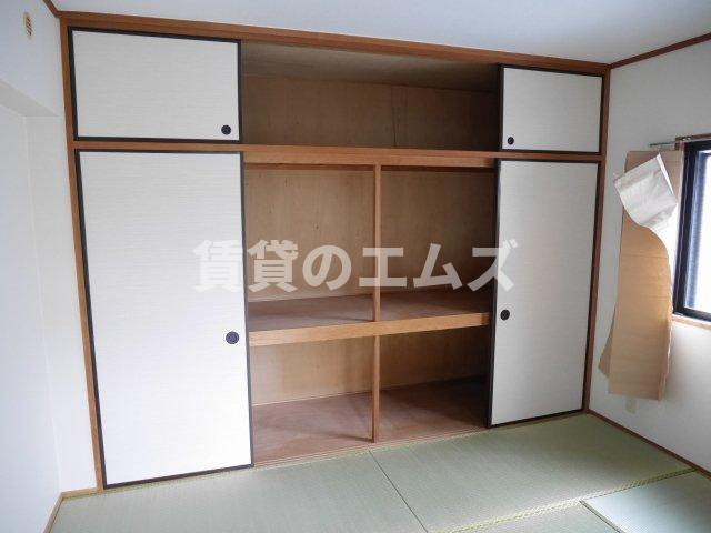 【収納】 | ハイグレード川辺Ⅱ | ハイグレード川辺Ⅱの押入れ