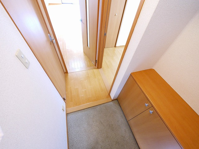 サンクコール朝和　A棟の玄関|毎日通る玄関はこちらです