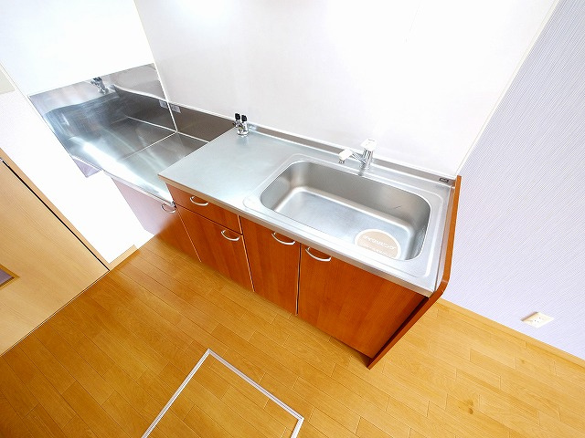 サンクコール朝和　A棟のキッチン|キッチンでお料理をお楽しみください