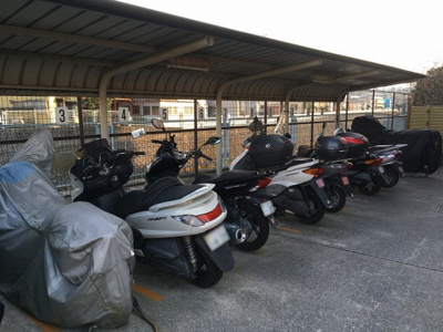 【その他共用部分】 | バンベール高津 | バイク置場