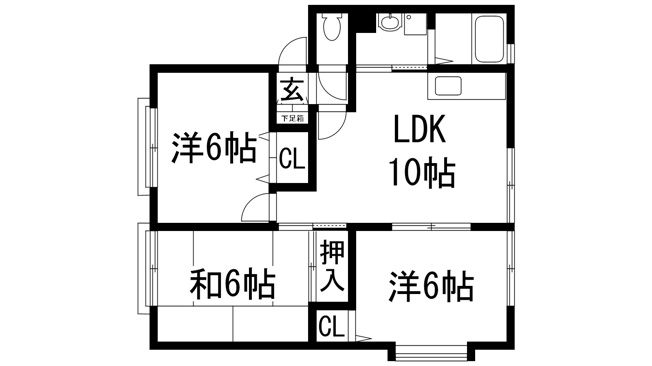 【間取り】 | ピーチコート重松