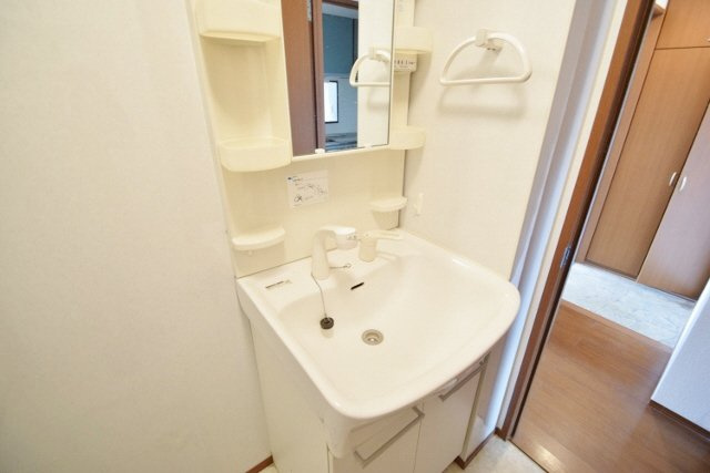 セレーノ西船の洗面所|忙しい朝には欠かせない洗面所です