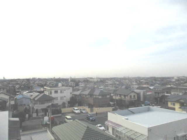 北習志野セントラルガーデン５階　船橋市西習志野３丁目　中古マンションの展望|高層階につき眺望良好です