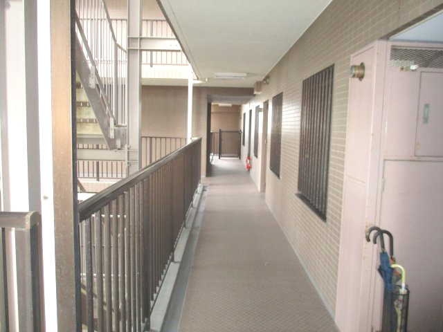 北習志野セントラルガーデン５階　船橋市西習志野３丁目　中古マンションのその他共用部分|共用廊下です