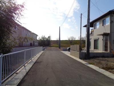 【前面道路含む現地写真】 | 熊谷市久下熊久売地