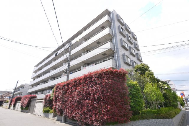 ラ・フォレ23の外観|南向きの建物で日当り良好です