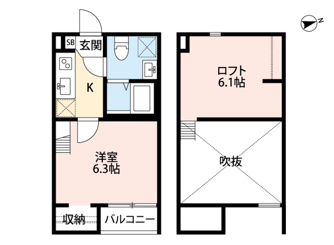 【間取り】 | ラ・フロレゾン 