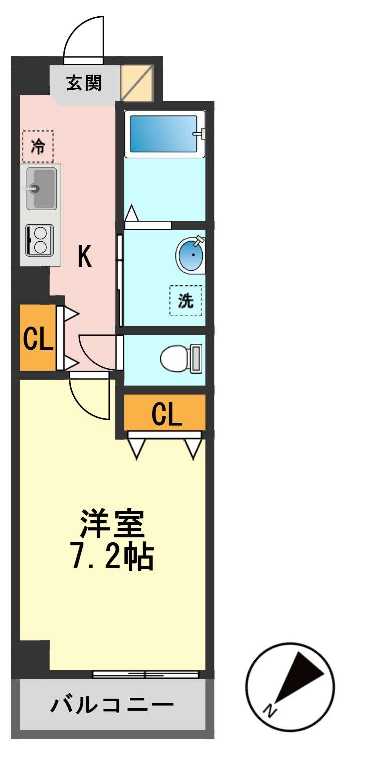 Bonheur南篠崎の間取り