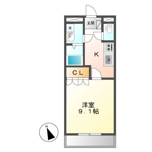 ブラウンキャッスルの間取り