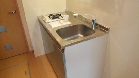 Ｉ.Ｓ.　ＶＩＬＬＡのキッチン|プロパンガスキッチンです