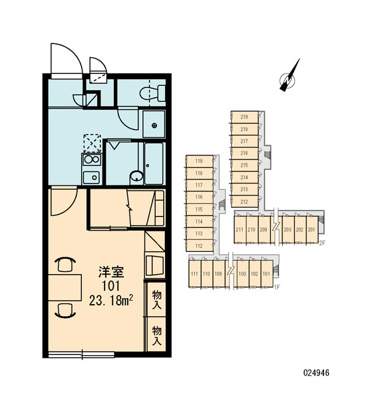 【区画図】 | 三　城 