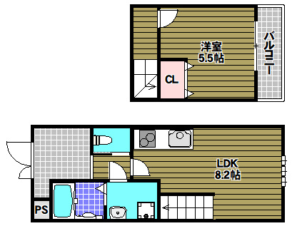スリーハーブズ狭山1番館の間取り