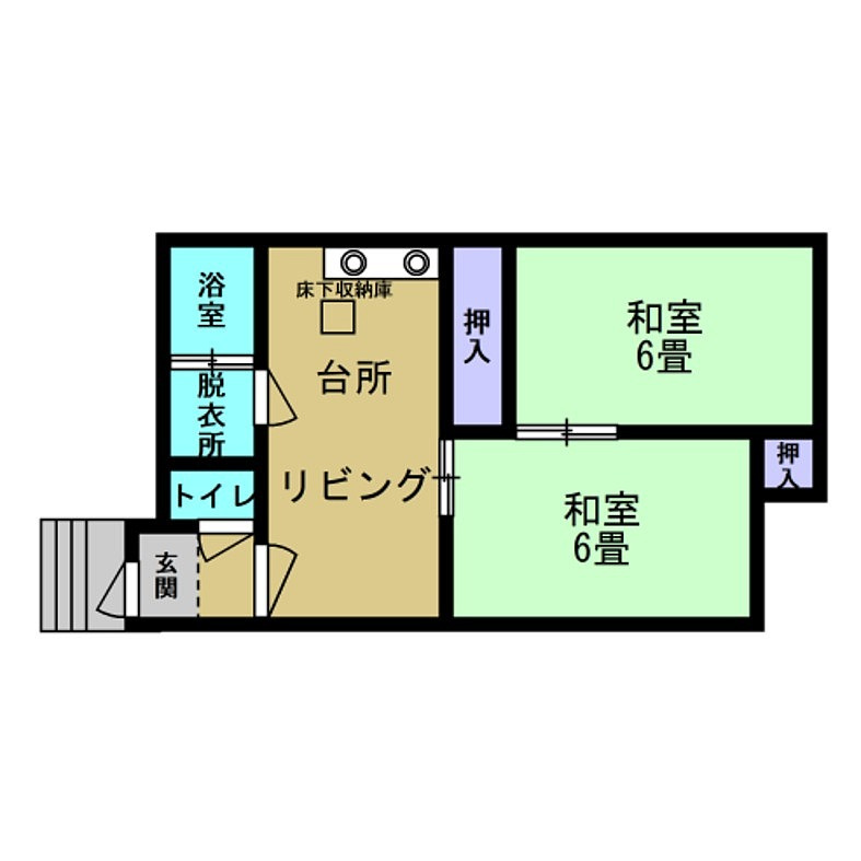 武豊タウンハウスの間取り