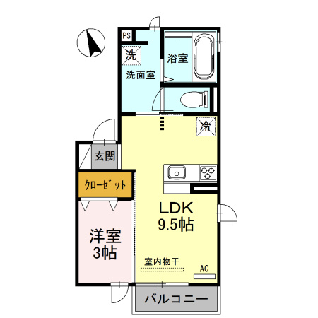 白城苑の間取り