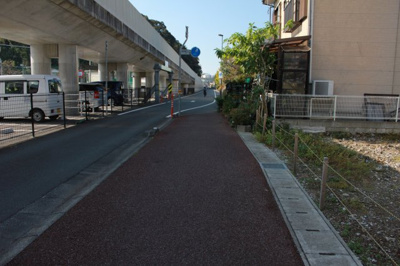 【前面道路含む現地写真】 | 高知南万々　土地