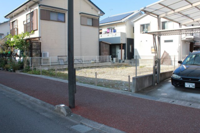 【前面道路含む現地写真】 | 高知南万々　土地