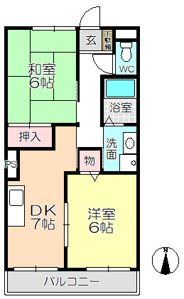 【間取り】 | ノーブル・トモ