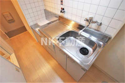 【キッチン】 | カデンツァK（荒本賃貸） | 使いやすいキッチンです