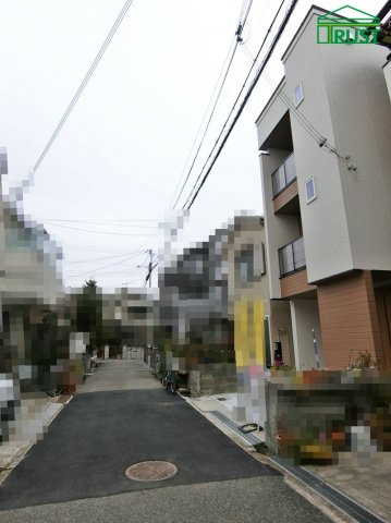 東藤江2丁目　新築一戸建の前面道路含む現地写真