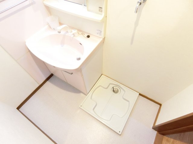 室堂町戸建の洗面所