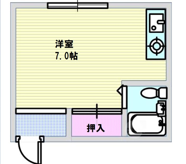【間取り】 | エイトビル江戸堀