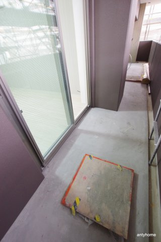 アルモニー都島内代　仲介手数料無料のバルコニー