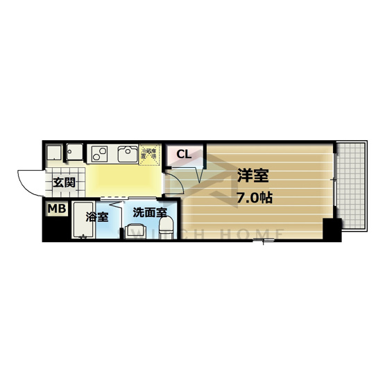 【間取り】 | Ｍ’プラザ小阪駅前