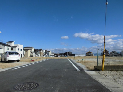 【前面道路含む現地写真】 | 大津市雄琴5-15-8　売土地