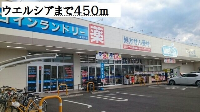 メゾン　ド　グランの周辺|ウエルシアまで450m