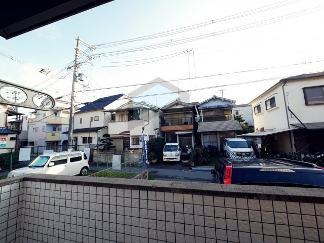 【展望】 | グレイス奥林B | 静かそうな住宅街です