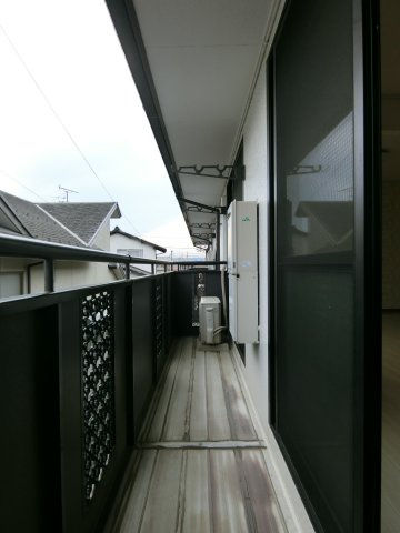 ツインタウンＹのバルコニー