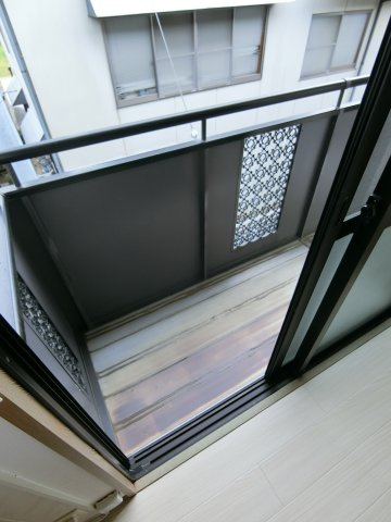 ツインタウンＹのバルコニー