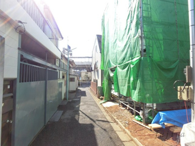 【前面道路含む現地写真】 | 板橋区大原町新築一戸建て【限定一棟】