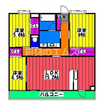 【間取り】 | 風河 | 風河の間取り