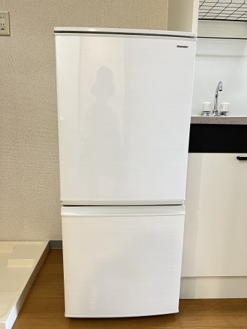 リバティーハウスの設備|２ドア冷蔵庫