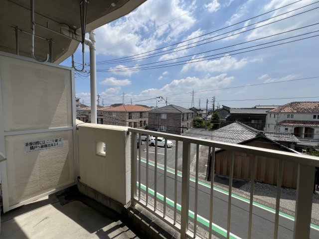 リバティーハウスのバルコニー