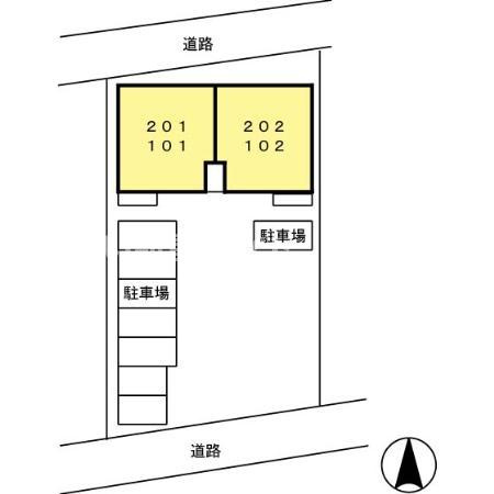 シャルマンハイムの区画図