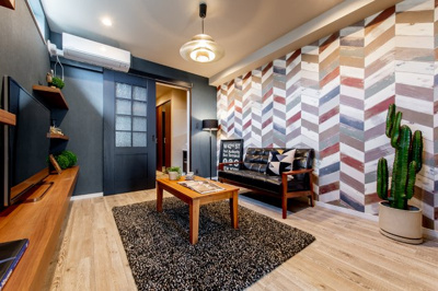 【居間・リビング】 | レコラ花小金井 | 写真の家具家電はイメージです。